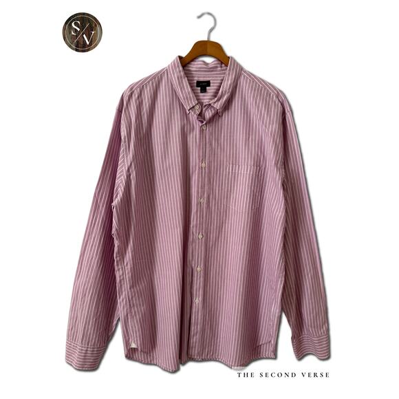 J. Crew Other - J. Crew Long Sleeve Buttondown Striped Men's Business Casual Shirt Size XL